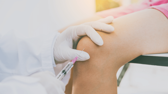 Knee injections.