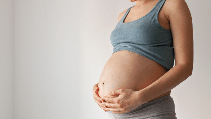 Pregnant lady.