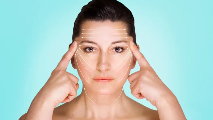 Facial threading.