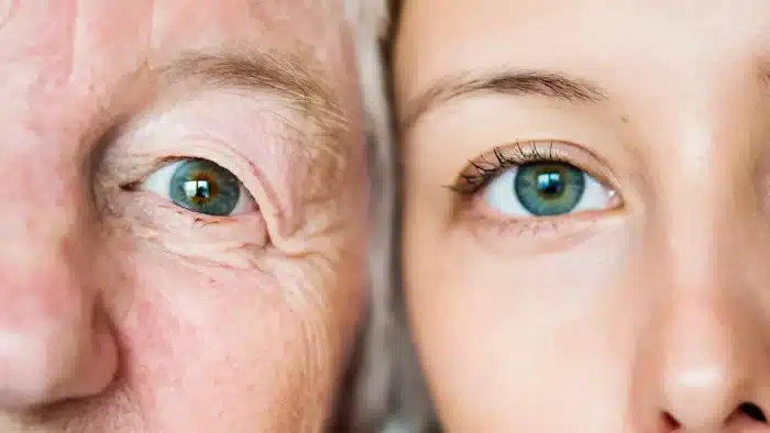 Eye comparison.