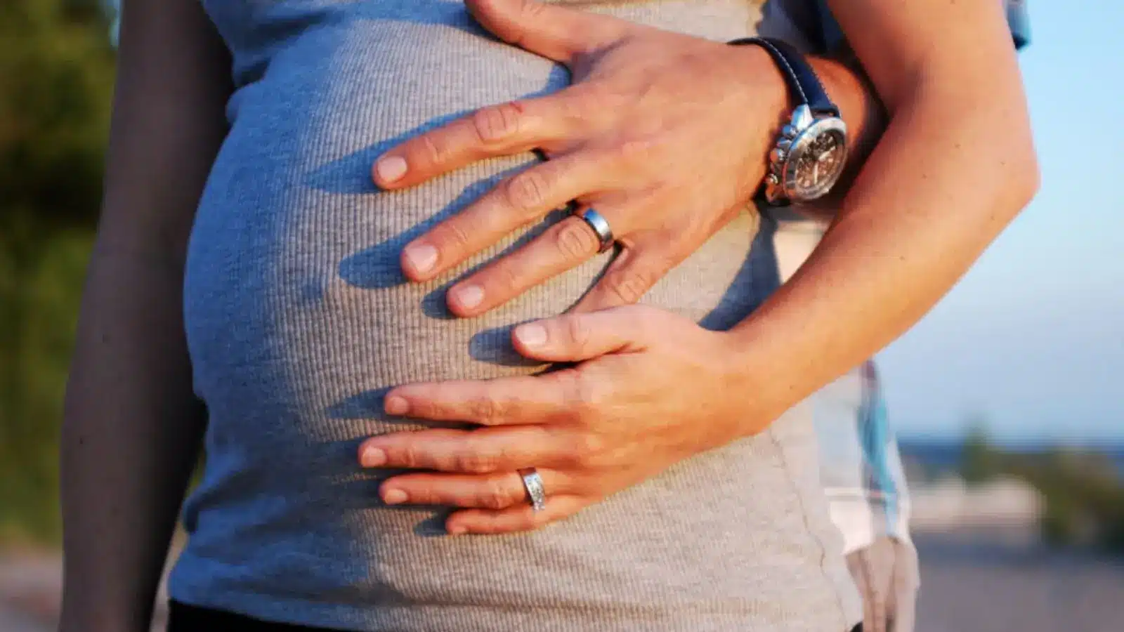 Pregnant woman.