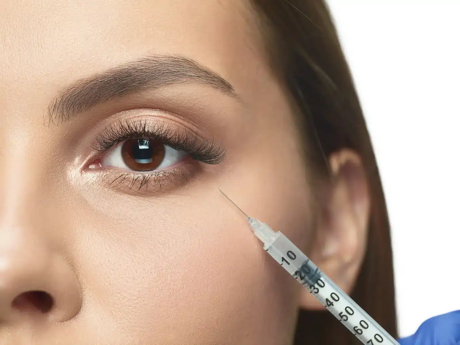 Eye injection.
