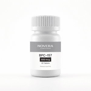 BPC 157 500 mcg Front Novera Oral Tablets Mockup