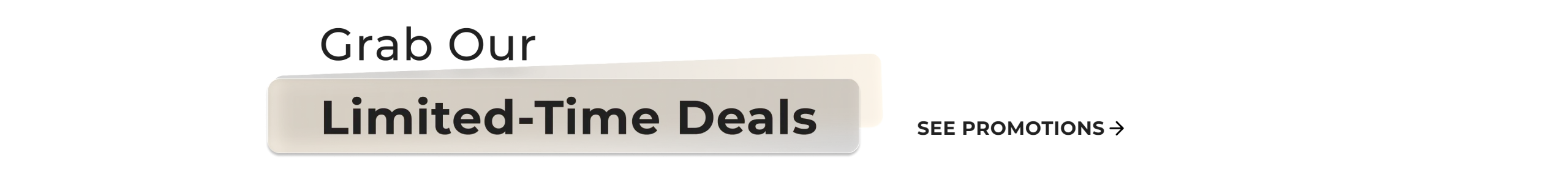 Promo banner