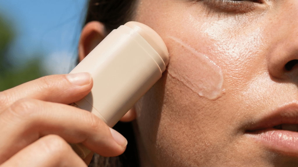 Korean Botox balm stick used for targeted skin hydration